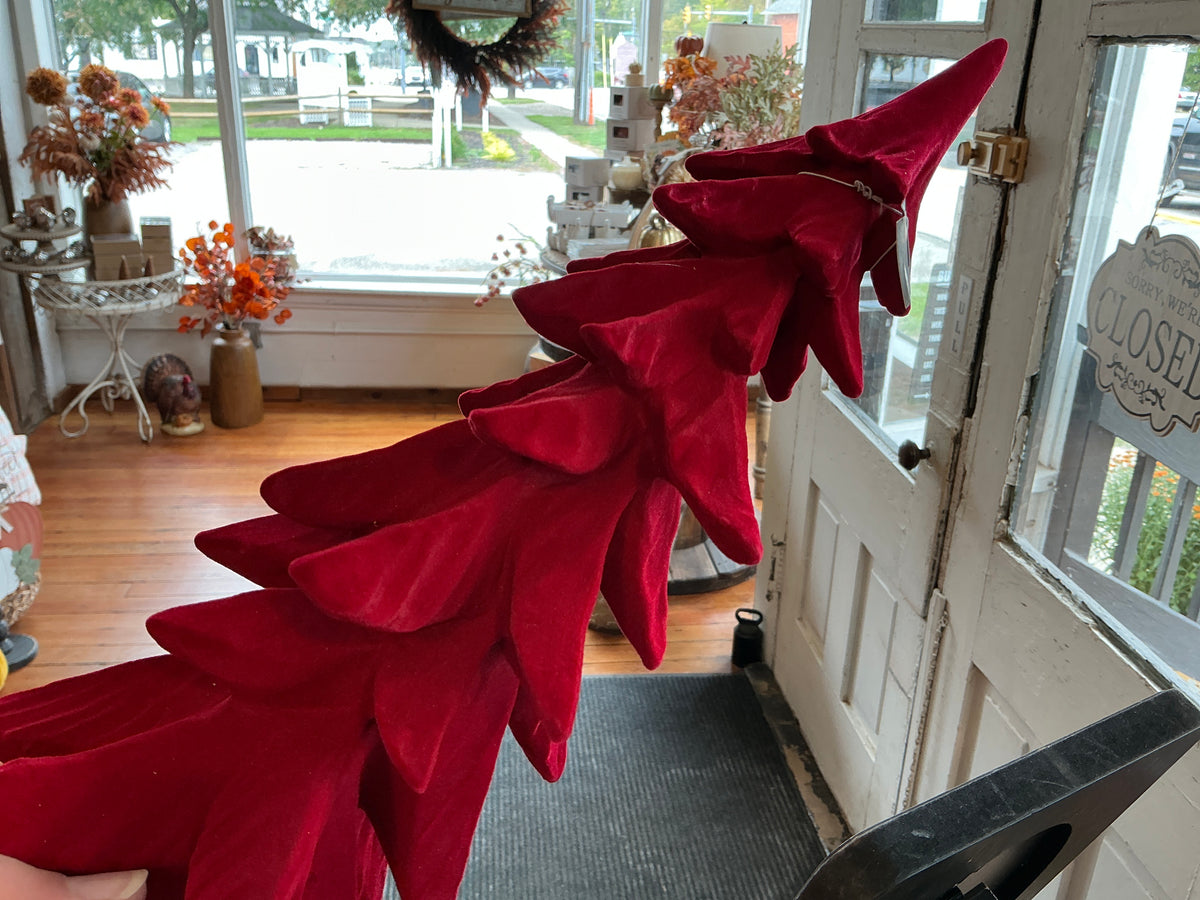 Red Velvet Christmas Tree 17.5”