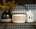 Peaches & Poppies | 10 oz Signature Statement Candle
