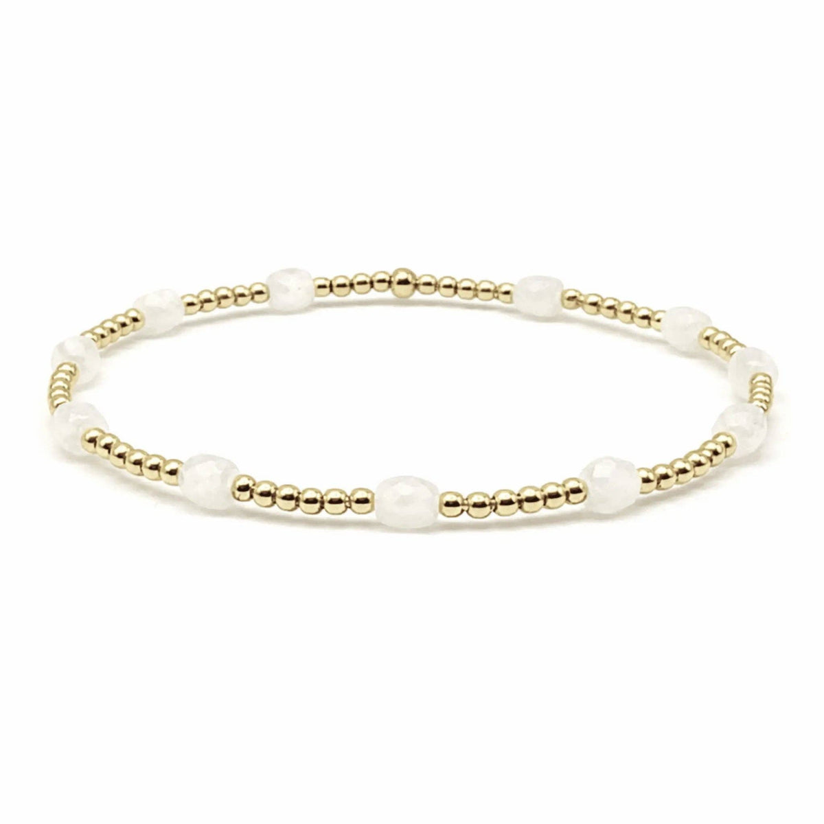 The Key West Bracelet in Light Pink: 7"