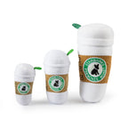 Starbarks Coffee Cup W/ Lid Squeaker Dog Toy: Small / Mini