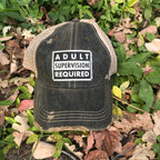 Adult Supervision Required Trucker Hat Baseball Cap