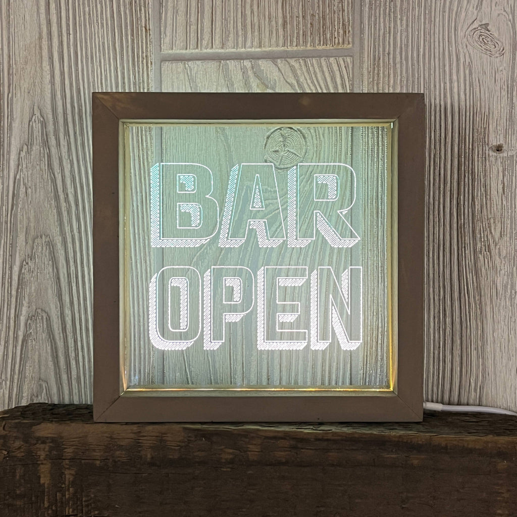Edge Lit signs