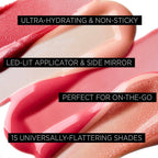 Push Button Pure Illumination Light Up Lip Gloss: Clear