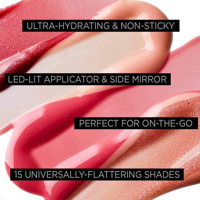 Push Button Pure Illumination Light Up Lip Gloss: Ooh La La