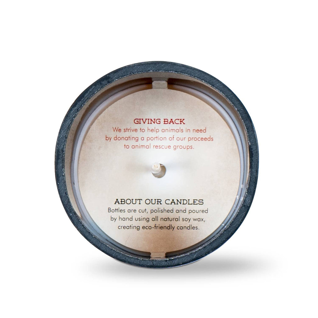 Bourbon & Tobacco Soy Candle: 10 oz. 60 Hours