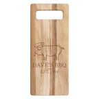 Acacia Cutting Board - This Kitchen is Seasoned - 15" H: 6.25" W x 15" H