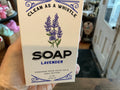 Clean as a whistle soap lavender