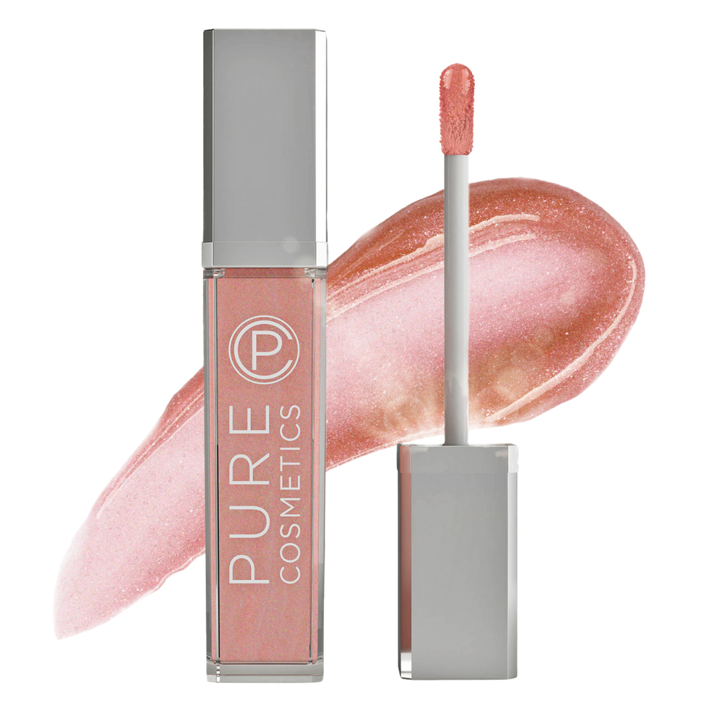 Push Button Pure Illumination Light Up Lip Gloss: Party Girl Pink