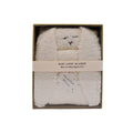 "You are loved, little one." Bunny Baby Lovey Blanket: White / You are Loved, Little One