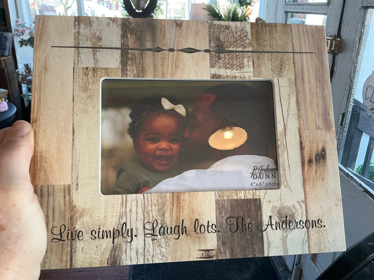 Photo Frame Natural Wood 4x6