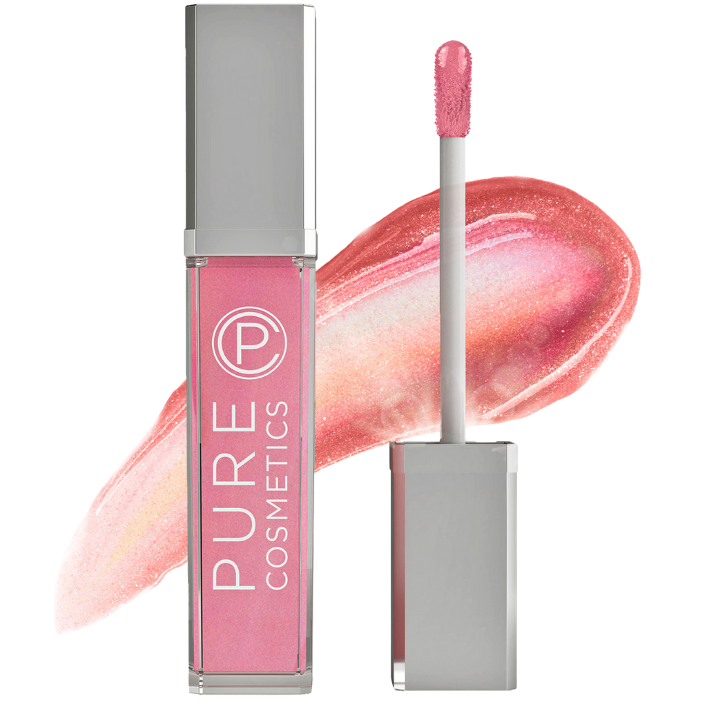 Push Button Pure Illumination Light Up Lip Gloss: Pouty Pink