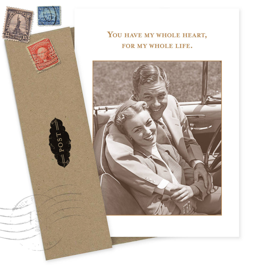 Whole Heart Anniversary Card
