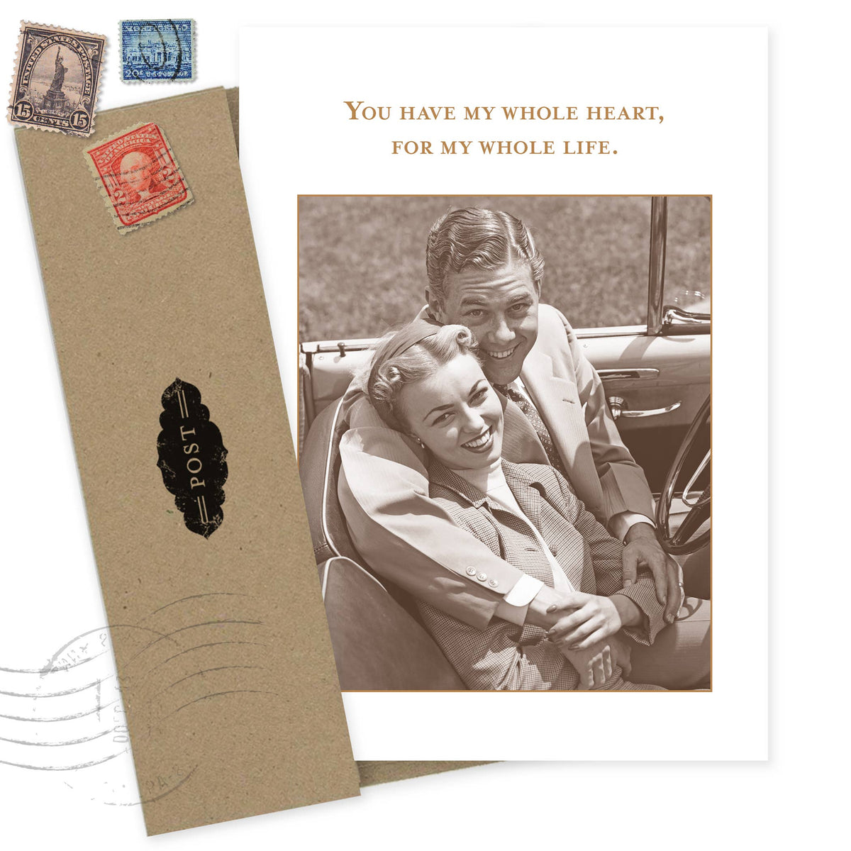 Whole Heart Anniversary Card