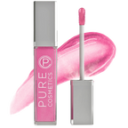 Push Button Pure Illumination Light Up Lip Gloss: Party Girl Pink