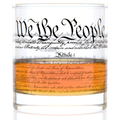 U.S. Constitution - Historical - Whiskey Rocks Glass - 11 oz
