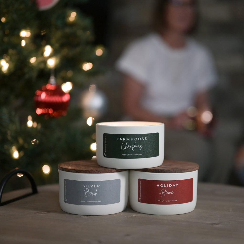 Farmhouse Christmas | 10 oz Statement Candle