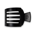 Square Flat Hair Clip | Large | Jet Black