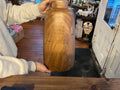 Paulownia wood vase brown