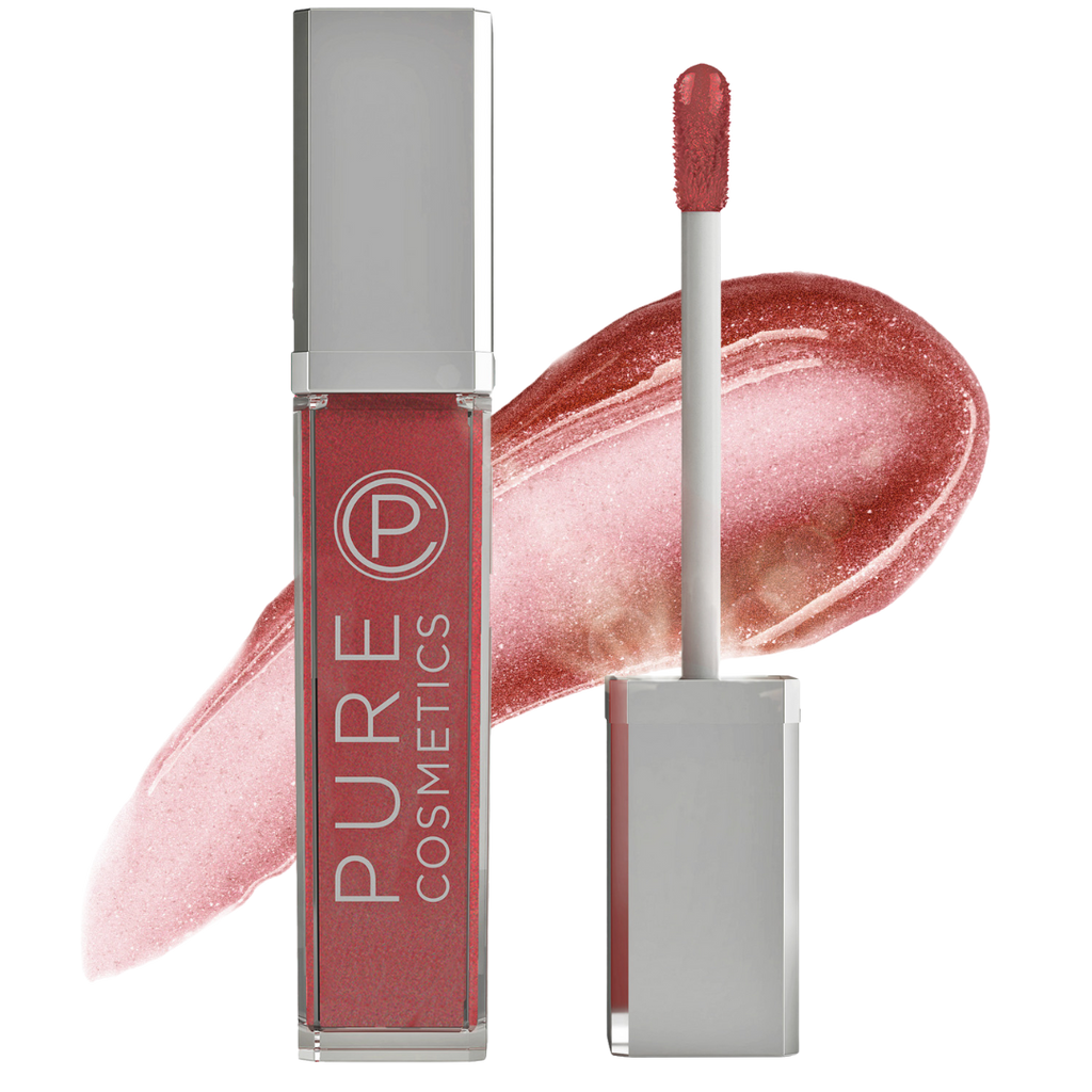 Push Button Pure Illumination Light Up Lip Gloss: Party Girl Pink