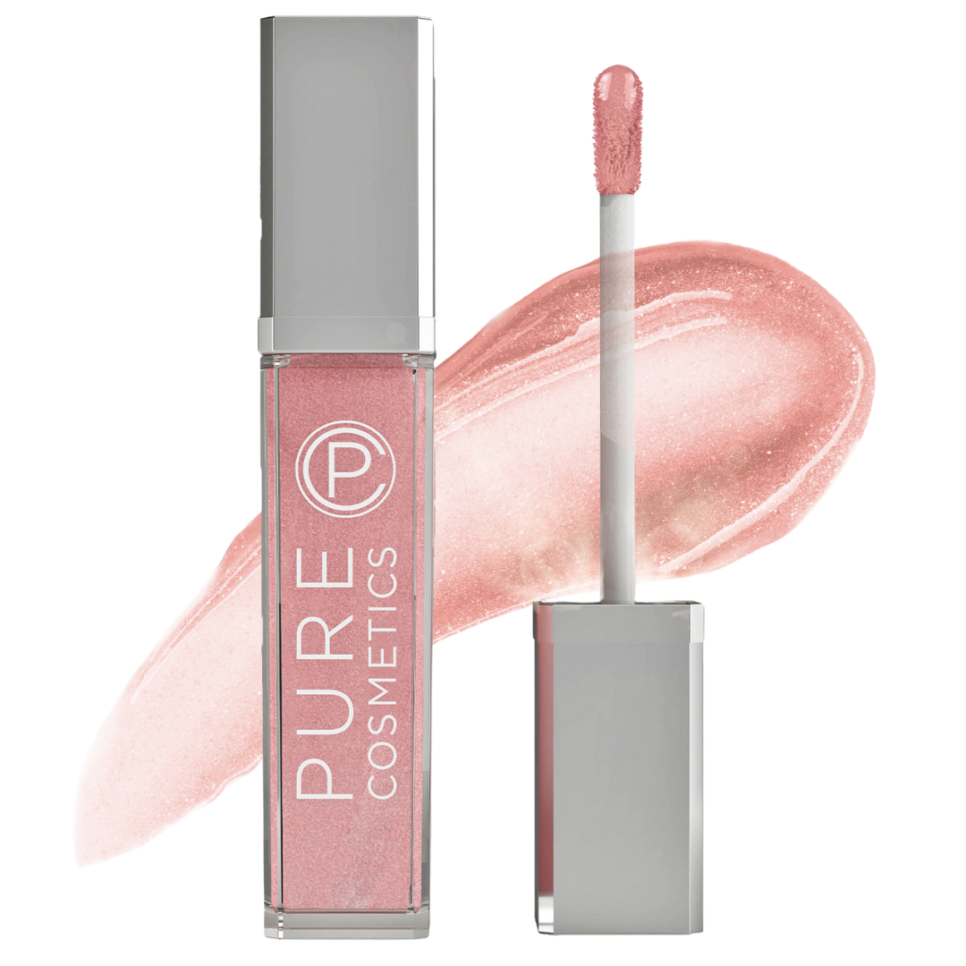 Push Button Pure Illumination Light Up Lip Gloss: Pouty Pink