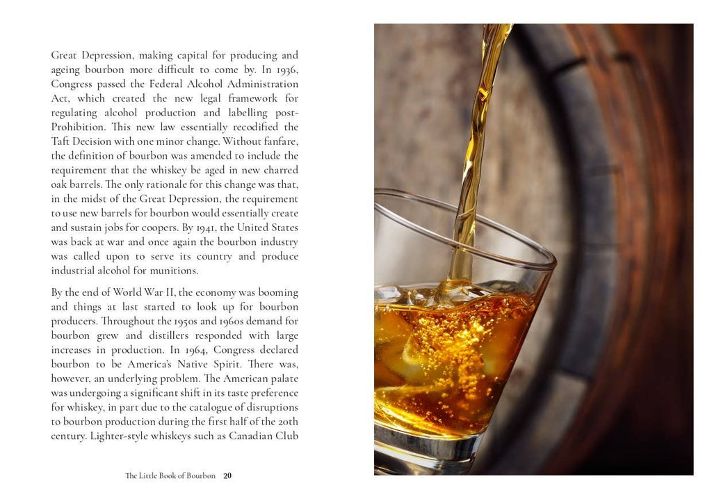 The Little Book of Bourbon: Hardcover