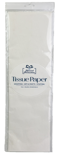 Party Tissue Paper White, 10 Sheets Gift Wrapping Paper: White