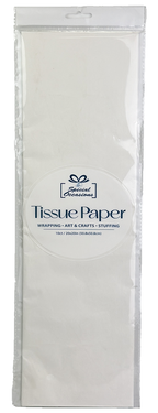Party Tissue Paper White, 10 Sheets Gift Wrapping Paper: White
