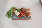 18" Acacia & Slate Charcuterie Board - Includes Chalk