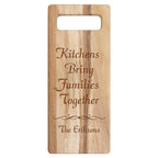 Acacia Cutting Board - This Kitchen is Seasoned - 15" H: 6.25" W x 15" H