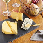 Gold-Plated Stainless Steel Cheese Knives - Set of 3