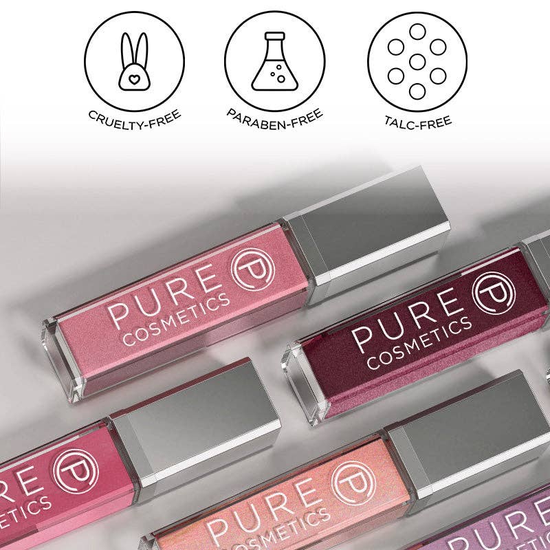 Push Button Pure Illumination Light Up Lip Gloss: Clear