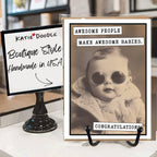 Baby Shower Cards | Funny Greeting Cards with Display (Bulk): No
