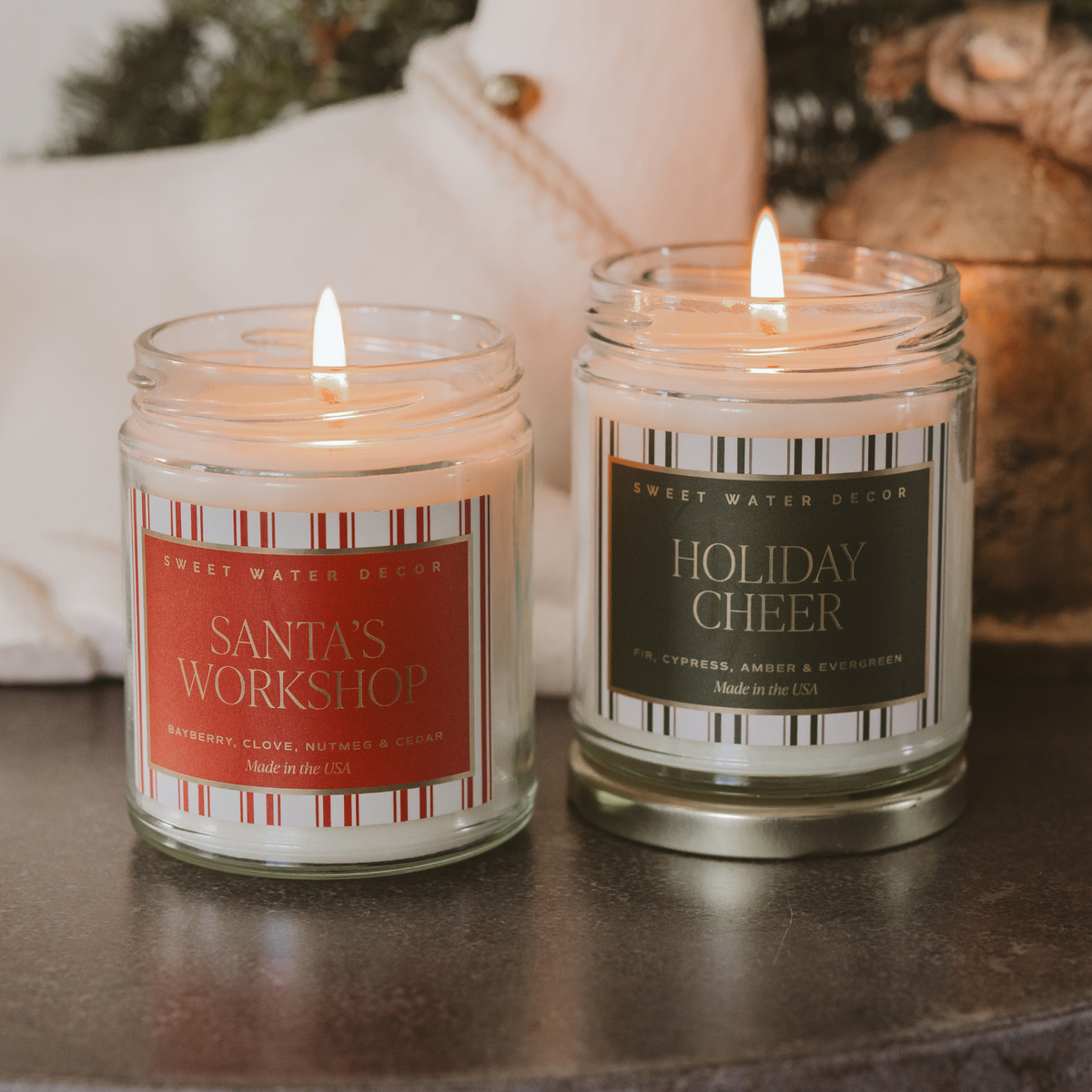 *NEW* Holiday Cheer 9 oz Soy Candle - Christmas Decor