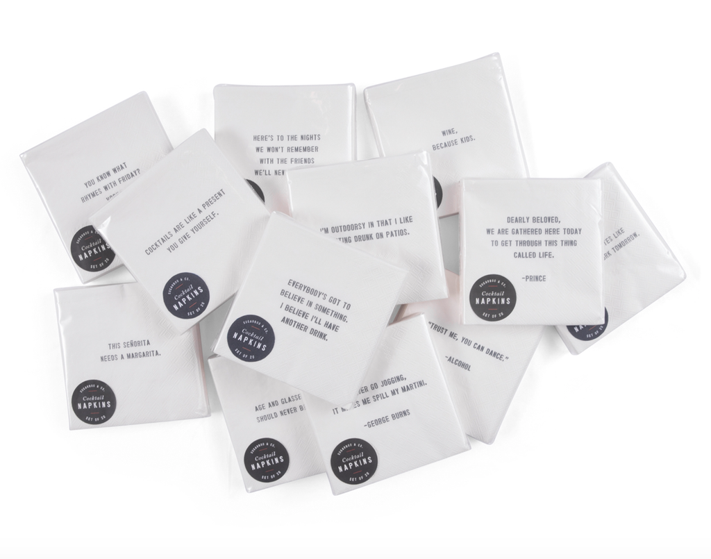 1st Edition Cocktail Napkins (Assorted Pack of 36 Packs)