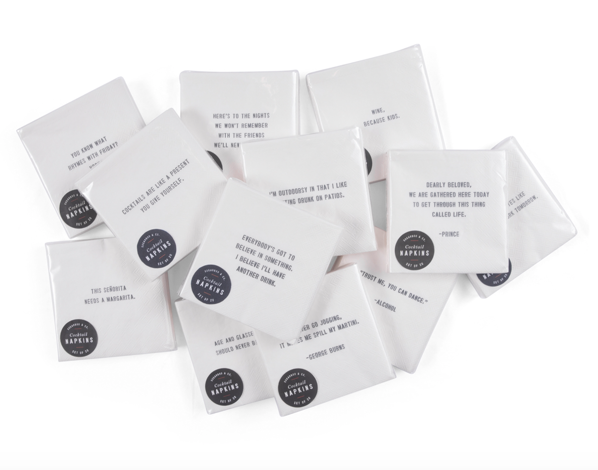 1st Edition Cocktail Napkins (Assorted Pack of 36 Packs)