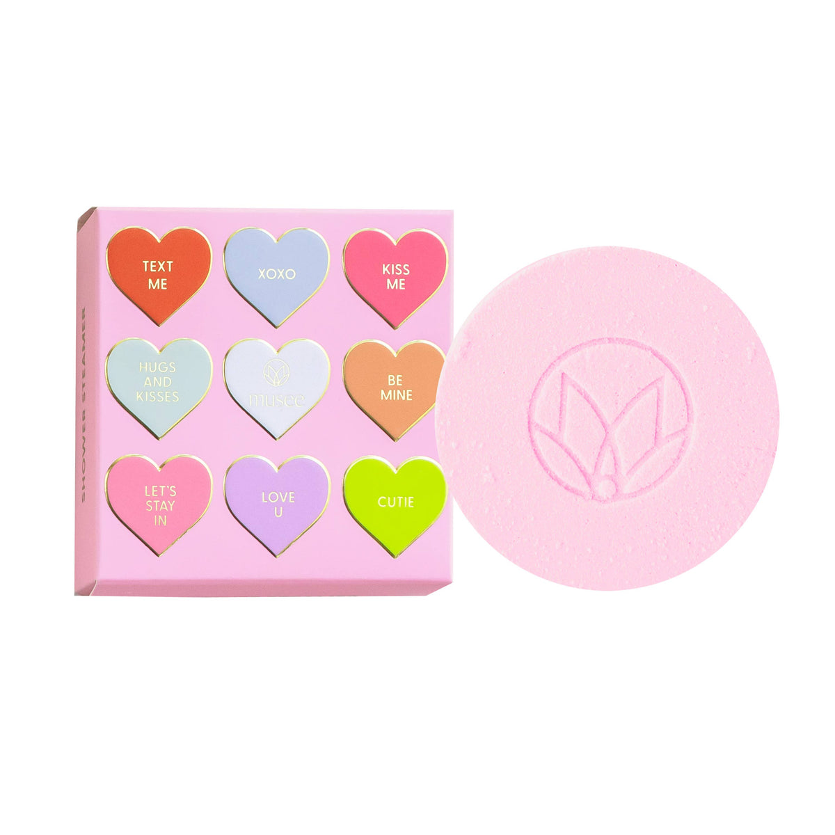 Candy Heart Shower Steamer