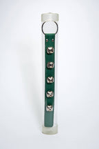 Sleigh Bell Strap with 5 Bells: Red / Nickel