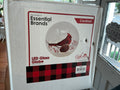 LED Glass Cardinal Globe 6”