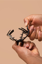 Open Hair Clip | Large | Jet Black