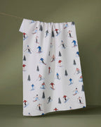 Alpine Run Tea Towel