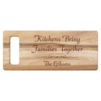Acacia Cutting Board - This Kitchen is Seasoned - 15" H: 6.25" W x 15" H