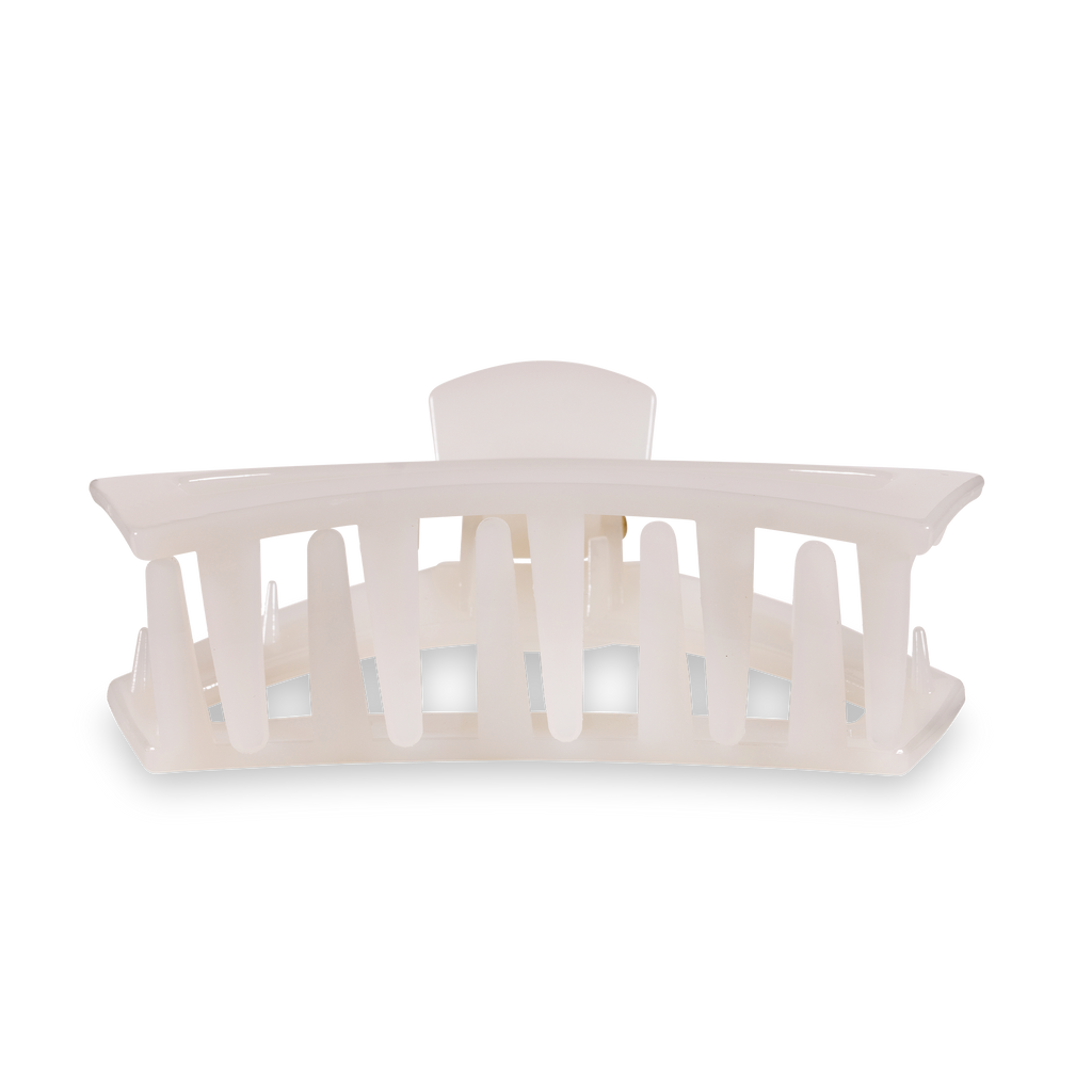 Open Hair Clip | Large | Coconut White