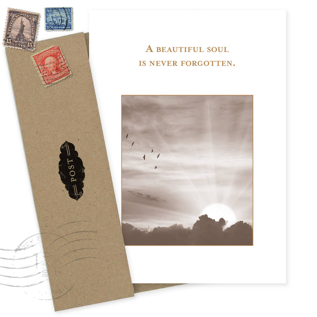 Beautiful Soul Sympathy Card
