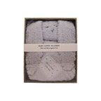 "You are loved, little one." Bunny Baby Lovey Blanket: White / You are Loved, Little One