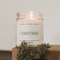 Christmas 9 oz Soy Candle - Christmas Decor & Gifts