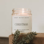 Christmas 9 oz Soy Candle - Christmas Decor & Gifts