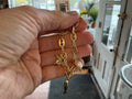 Parker charm bracelet gold fshwtr cltrd pearl