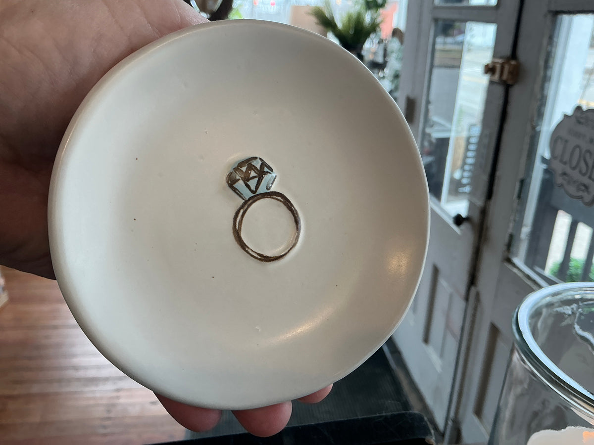 Ring Wedding Ring Dish