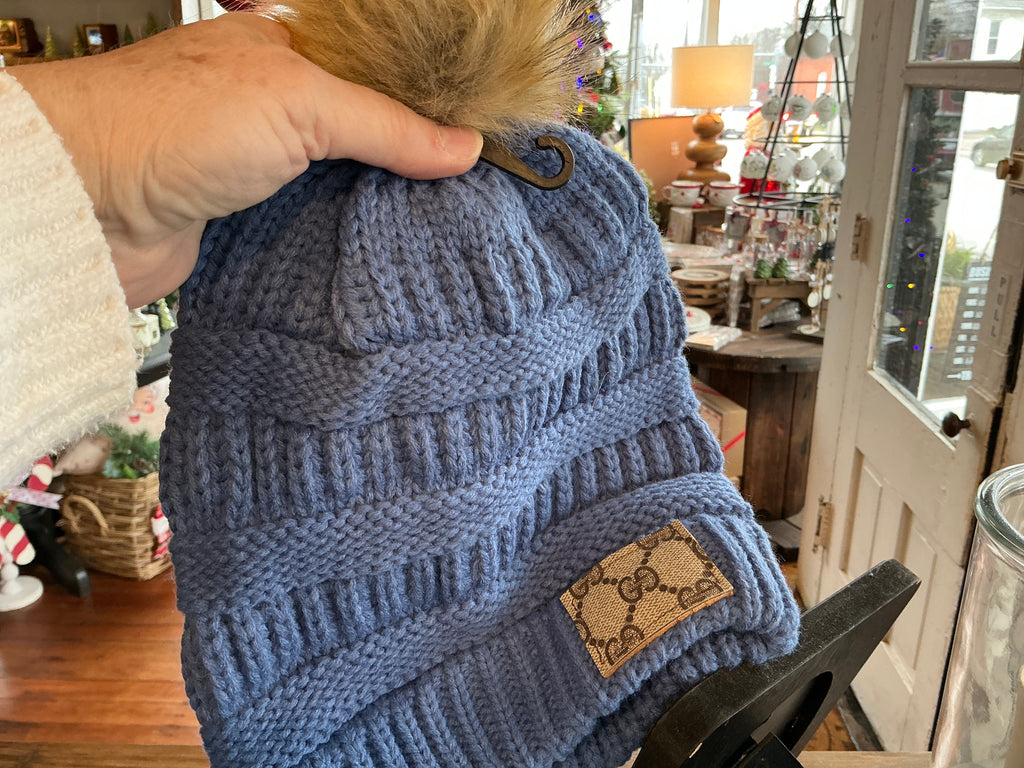 Upcycled Beanie Hat