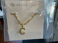 Kendra Scott Bubble “C” PNDT NCK Gold